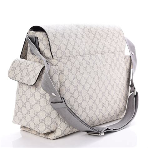 gray gucci diaper bag|ioffer Gucci baby bag.